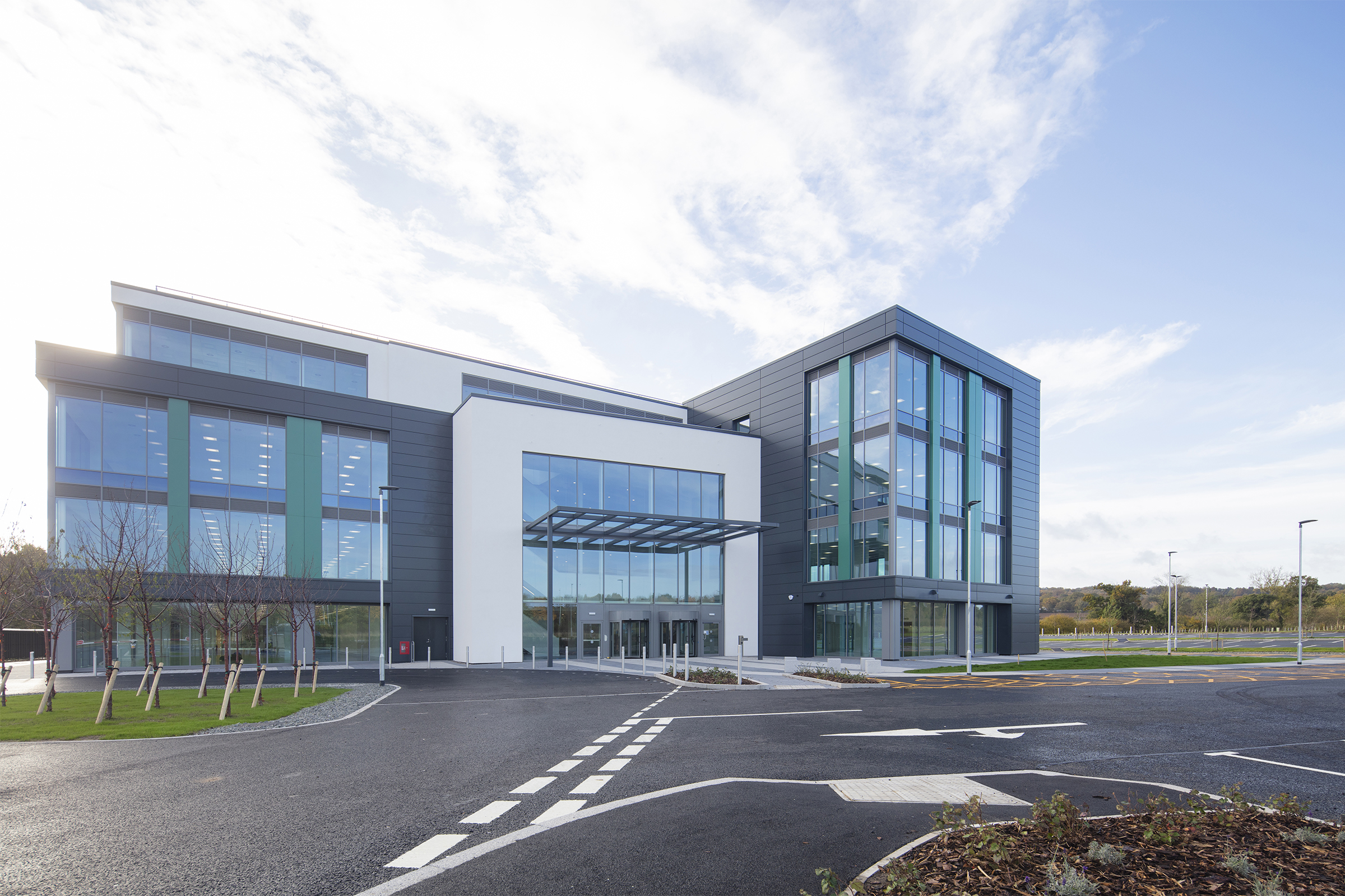 TECHNAL Sustainable Facade Systems used at new Loughborough University Science and Enterprise Park